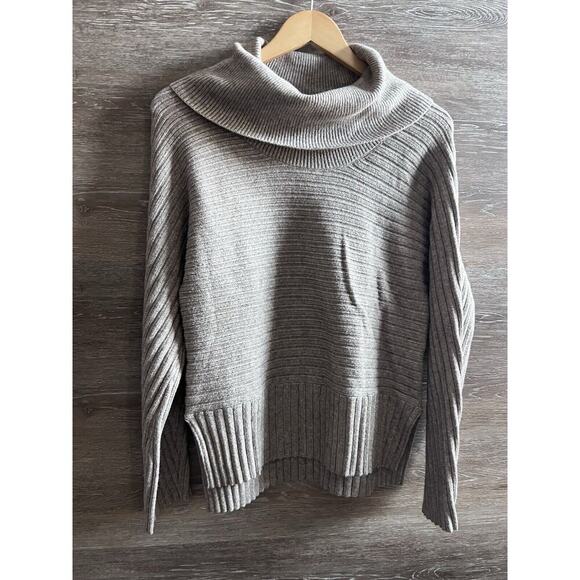 Anthropologie Sweaters - Anthropologie Mote Cowl Neck Sweater Neutral Cream Sz XS Excellent